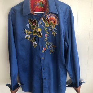 ROBERT GRAHAM CLASSIC SHIRT SIGNATURE KNOWLEDGE WISDOM TRUTH